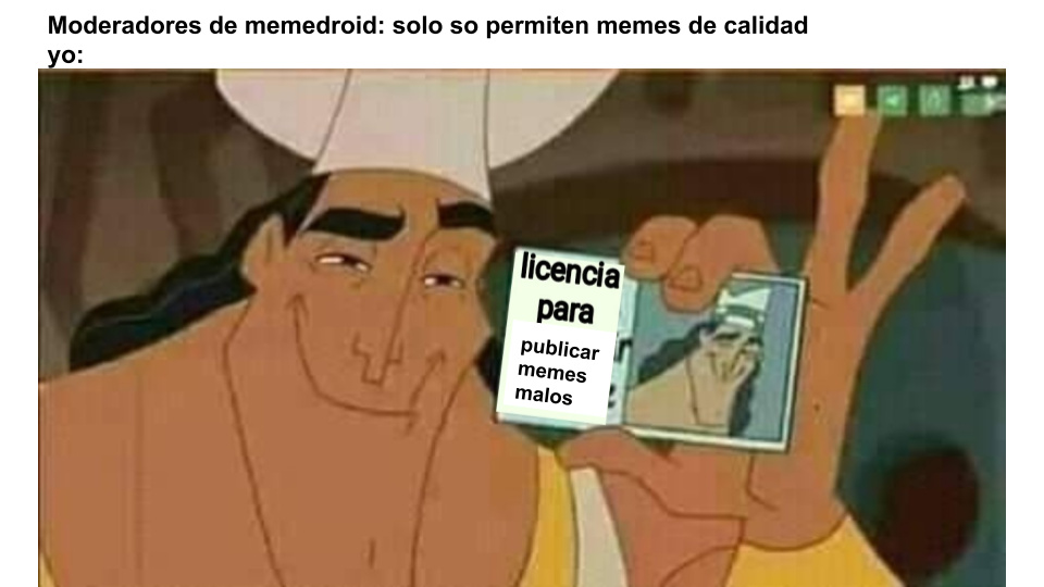 Licencia Especial - meme