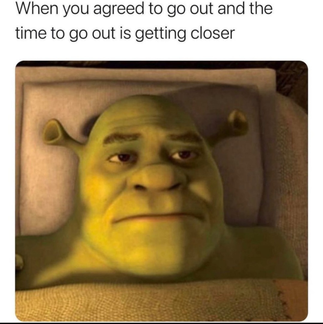 Introvert problems - meme