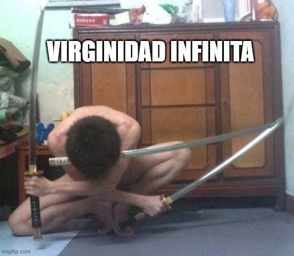 Virginidad infinita - meme