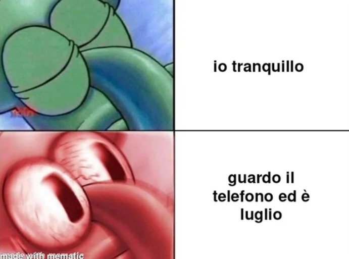 Perché il tempo passa così in fretta - meme