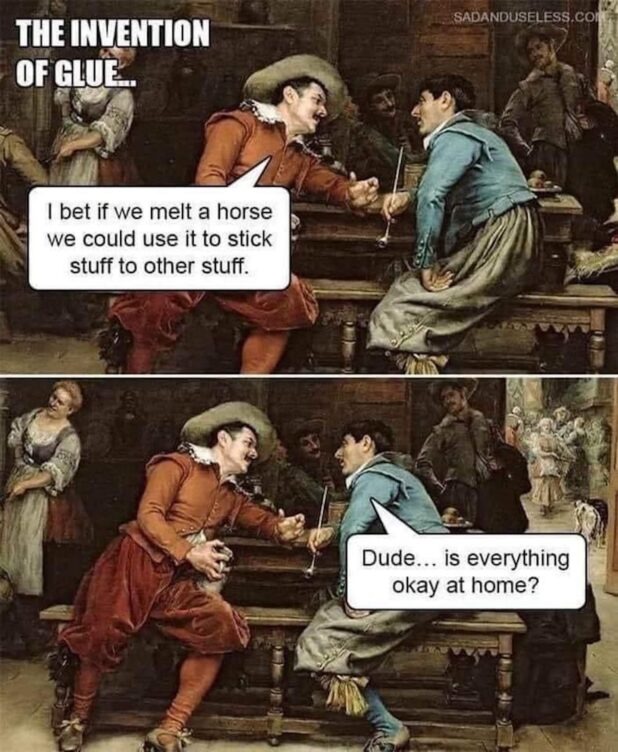 Glue - meme