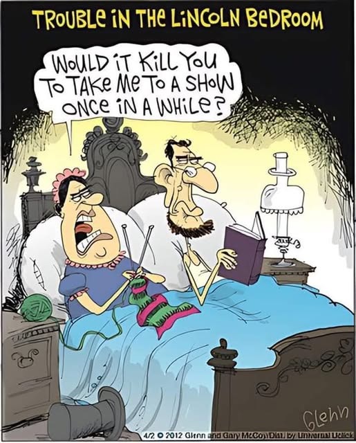 From the Lincoln bedroom - meme