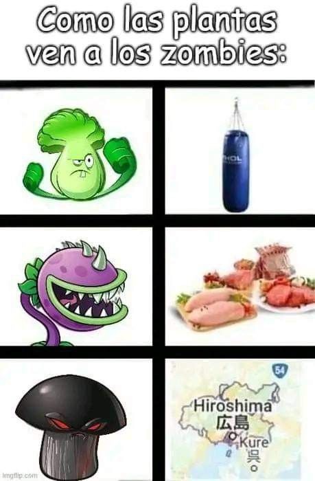 aqui esta la realidad de pvz - meme