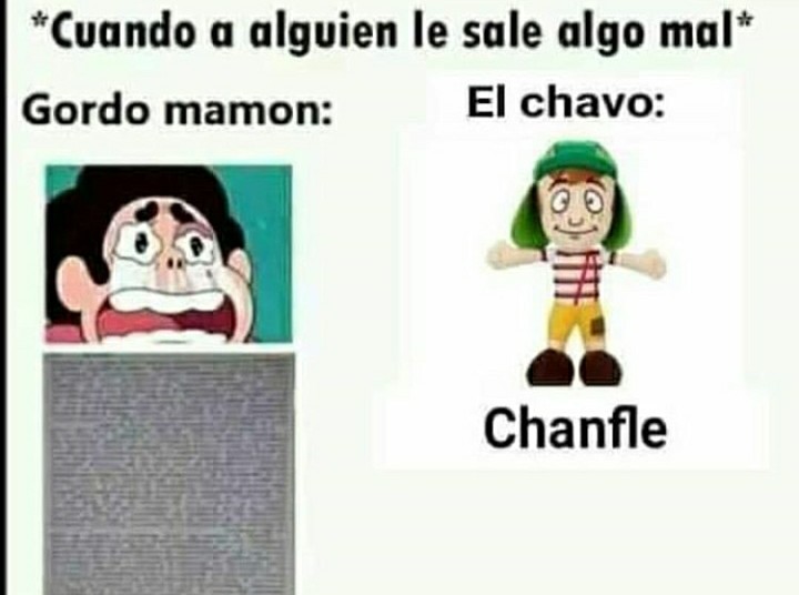 Chanfle - meme
