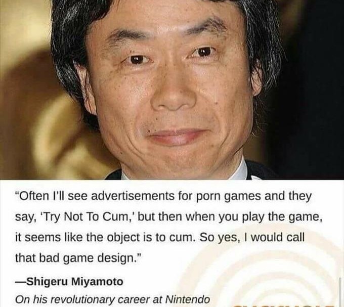 The best Shigeru Miyamoto memes :) Memedroid