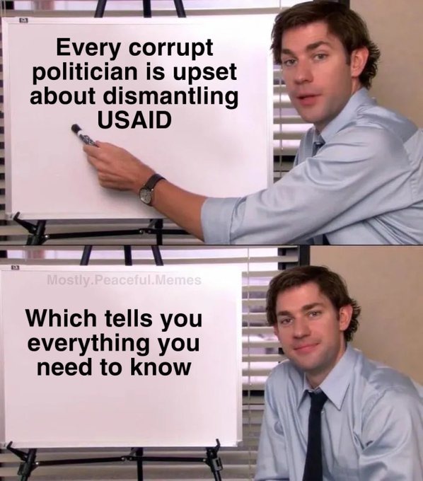 USA-ID not US-AID - meme