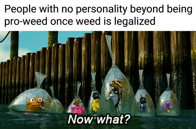 The devil's lettuce will send you to hell before you die - meme