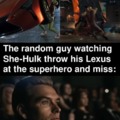 She-Hulk vs Daredevil meme