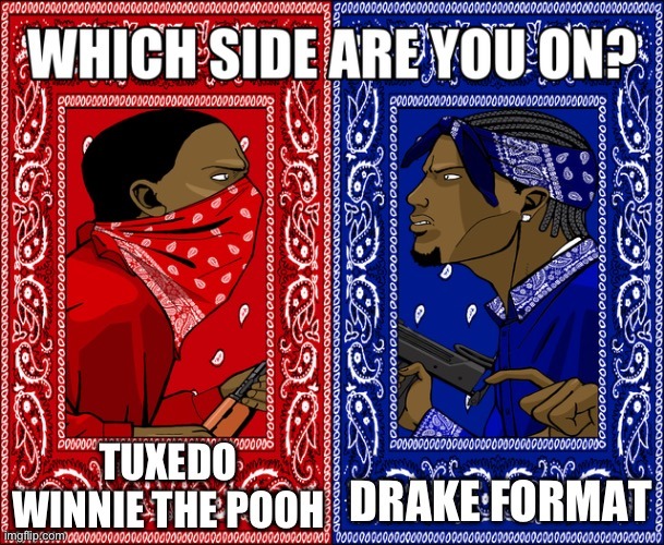 Winnie or Drake? - meme
