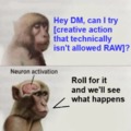Neuron activation dnd meme