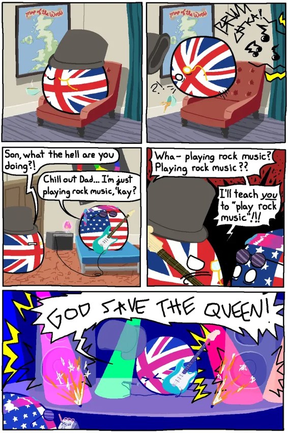 Rock and Queen - meme