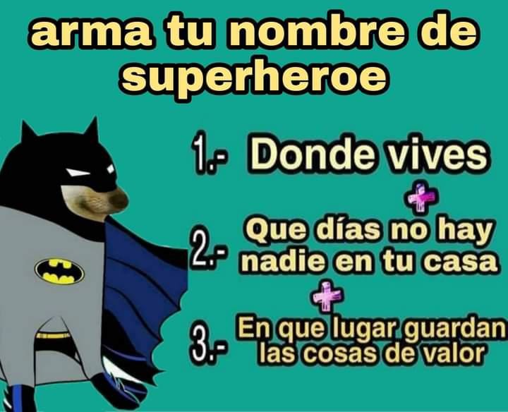 Ahora si, armen su nombre - meme