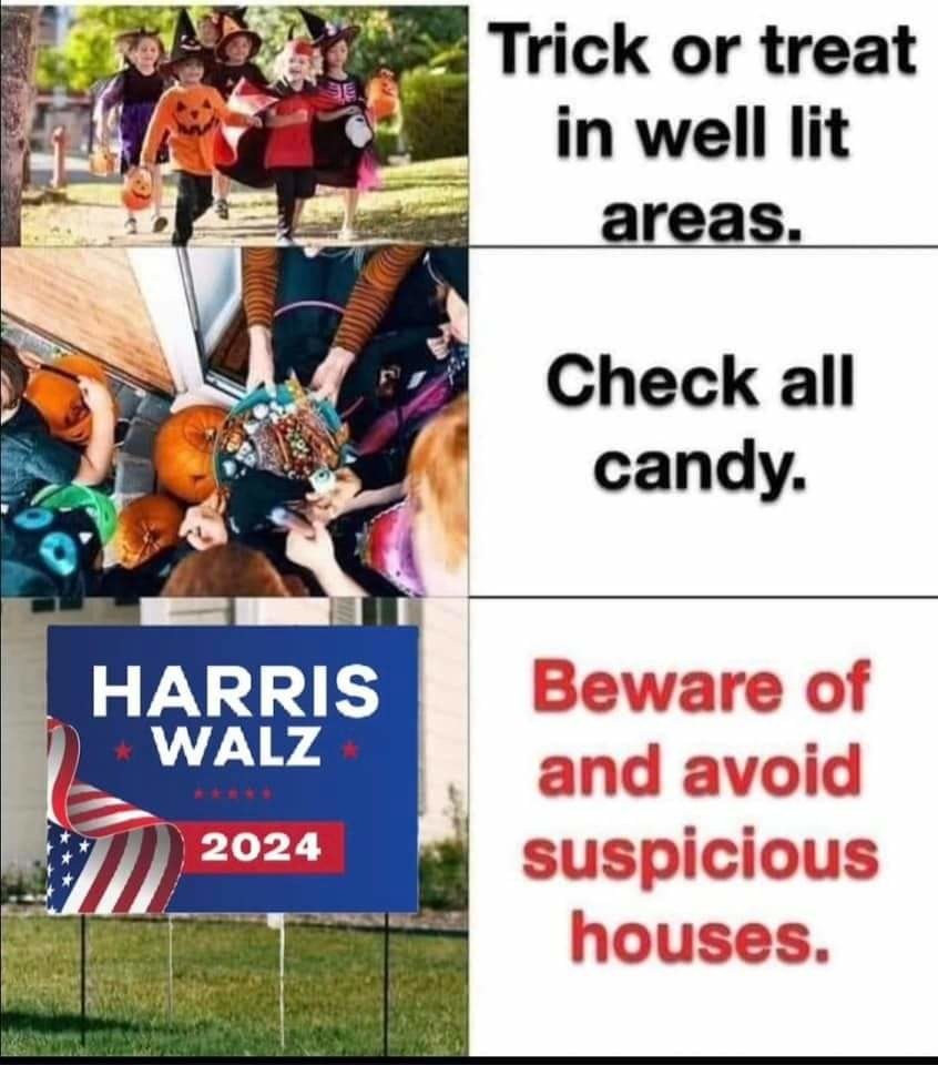 Be safe out there - meme