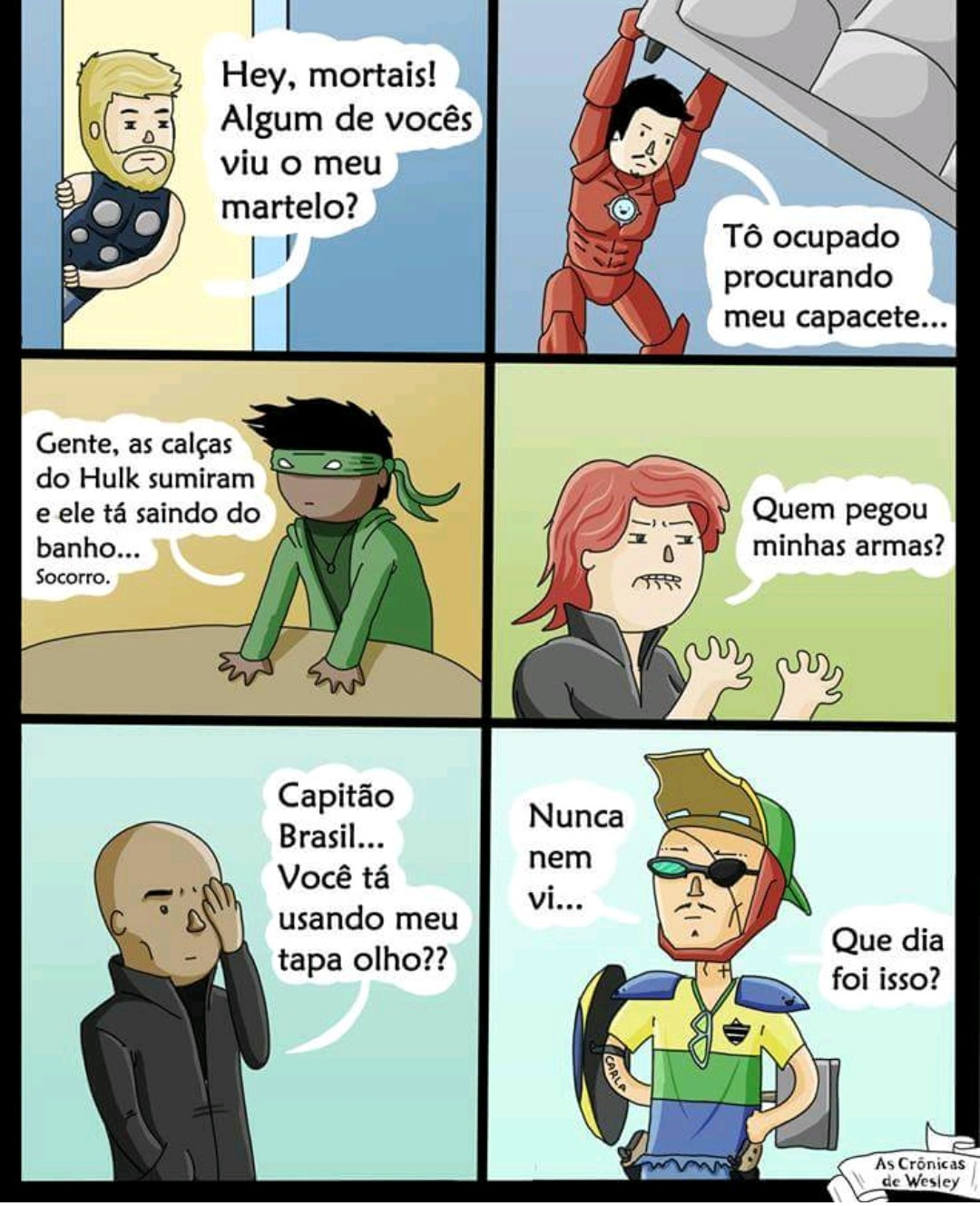 Capitão Brasil - meme