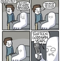 Always in contact with ghost butts