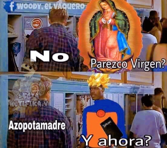 Virgen - meme