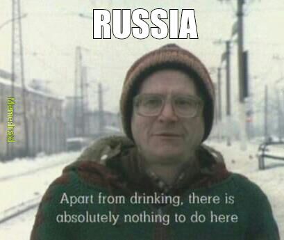 This describes russia well - meme