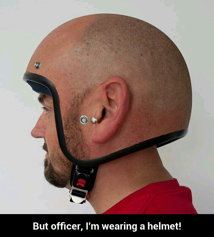 Big-head helmet - meme