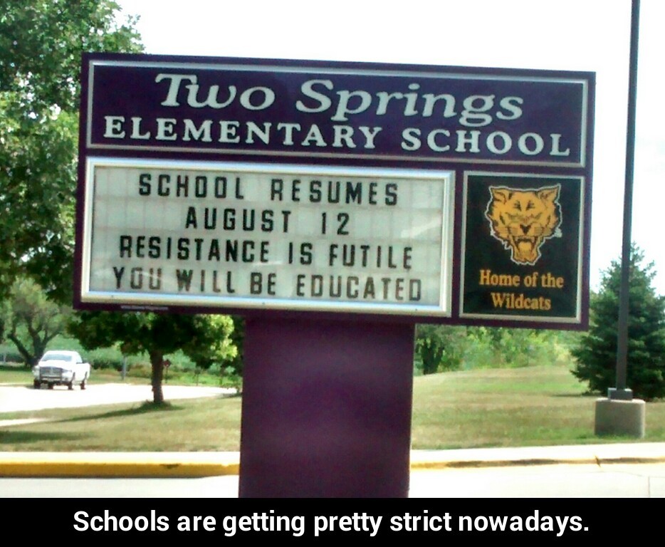 Schools - meme