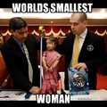 worlds smallest woman