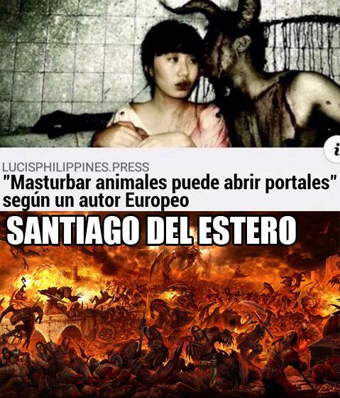 Santiago del estero - meme