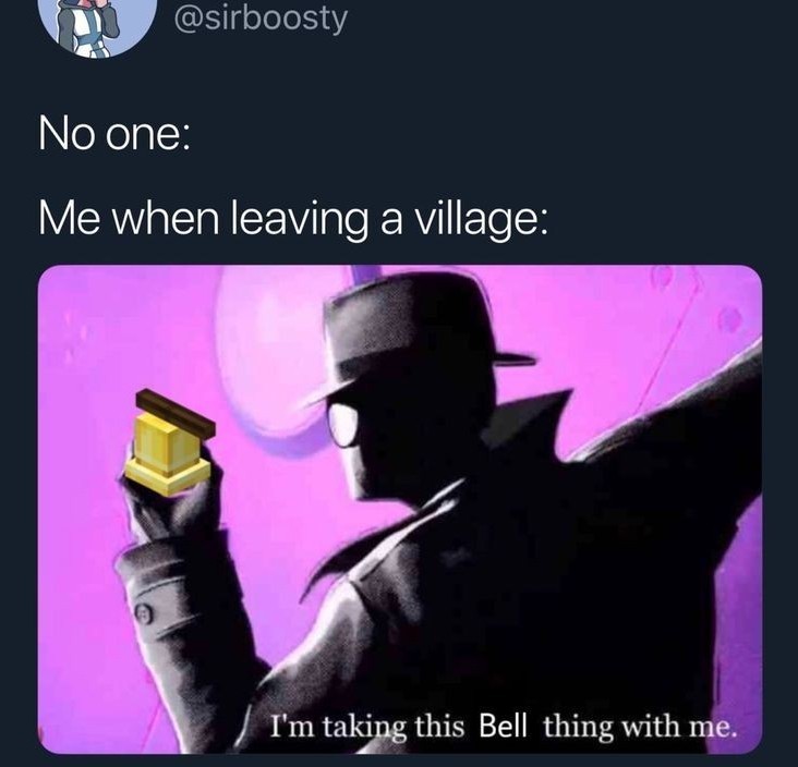 I love bells - meme