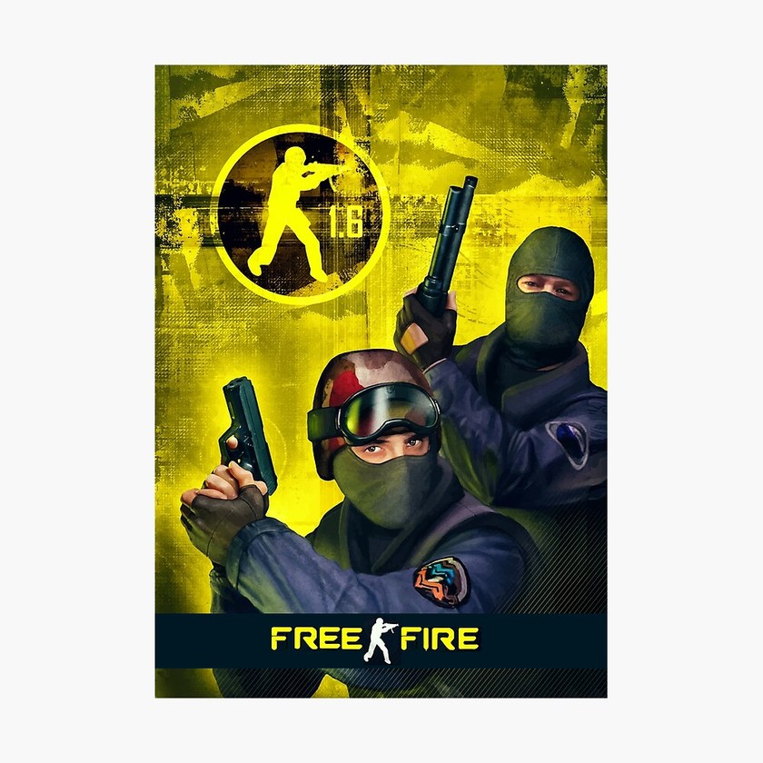 portadas de juegos modificados para que digan free fire - meme