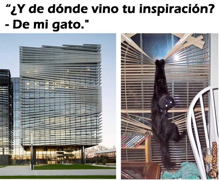 Inspiración arquitectónica - meme