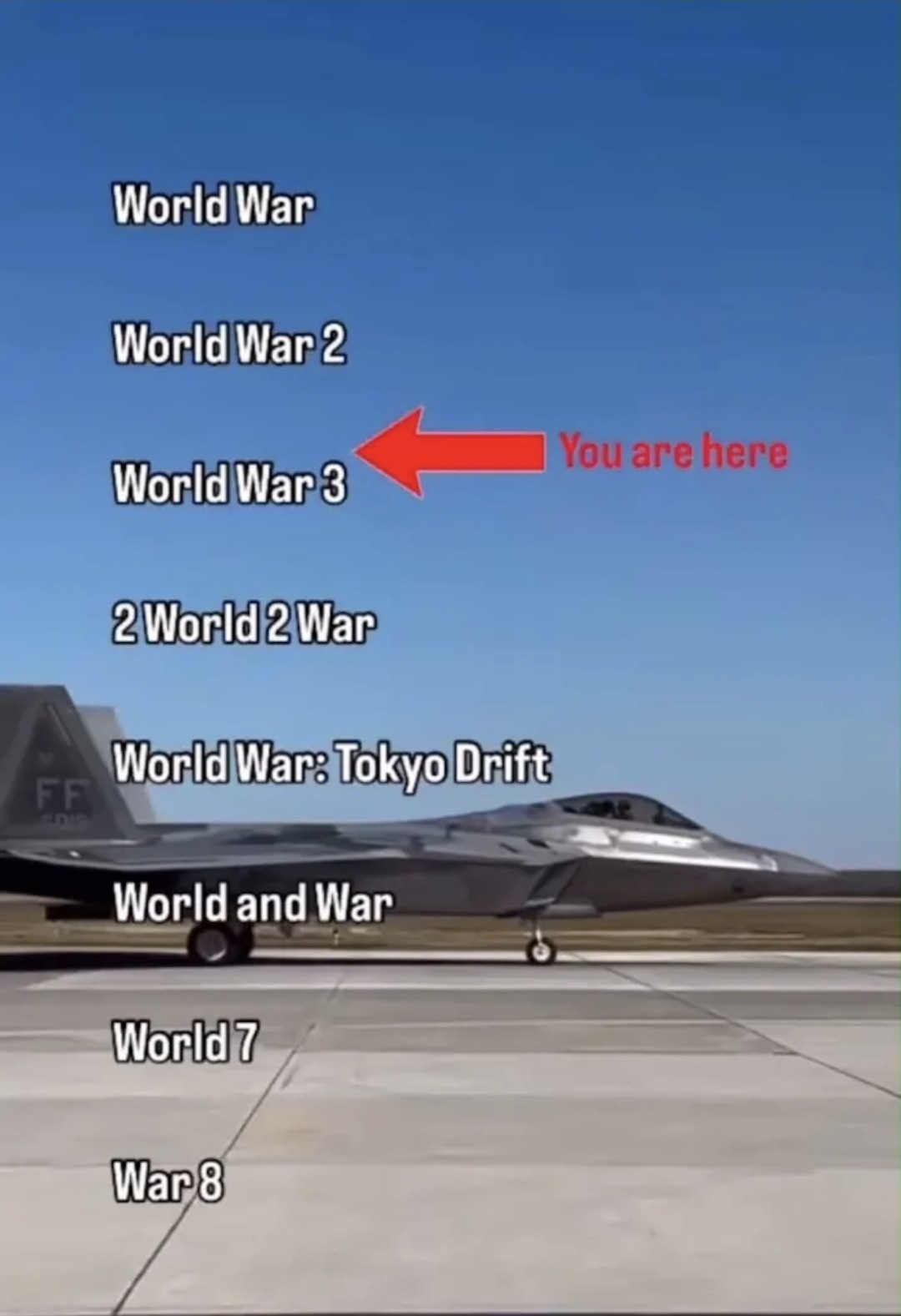 Quero ver quando fizerem o remaster da 2° GM. - meme