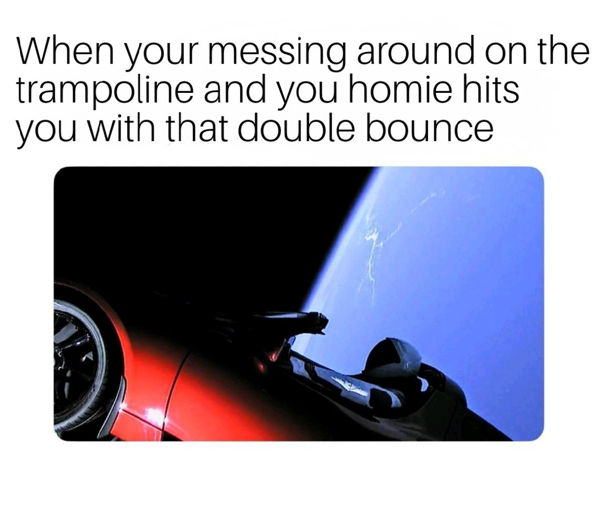 Double Jump Trampoline Meme