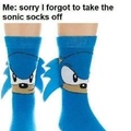 I hate the spikes on the socks