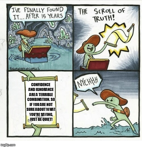 The Scroll of Truth's - meme