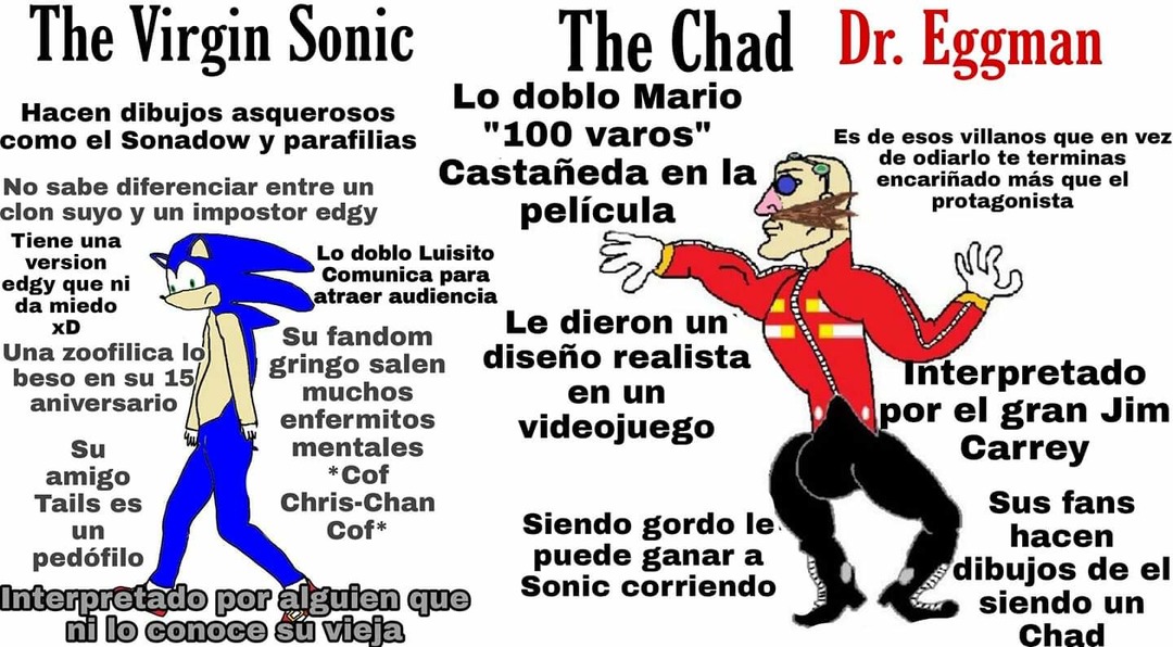 Eggman Chad - meme