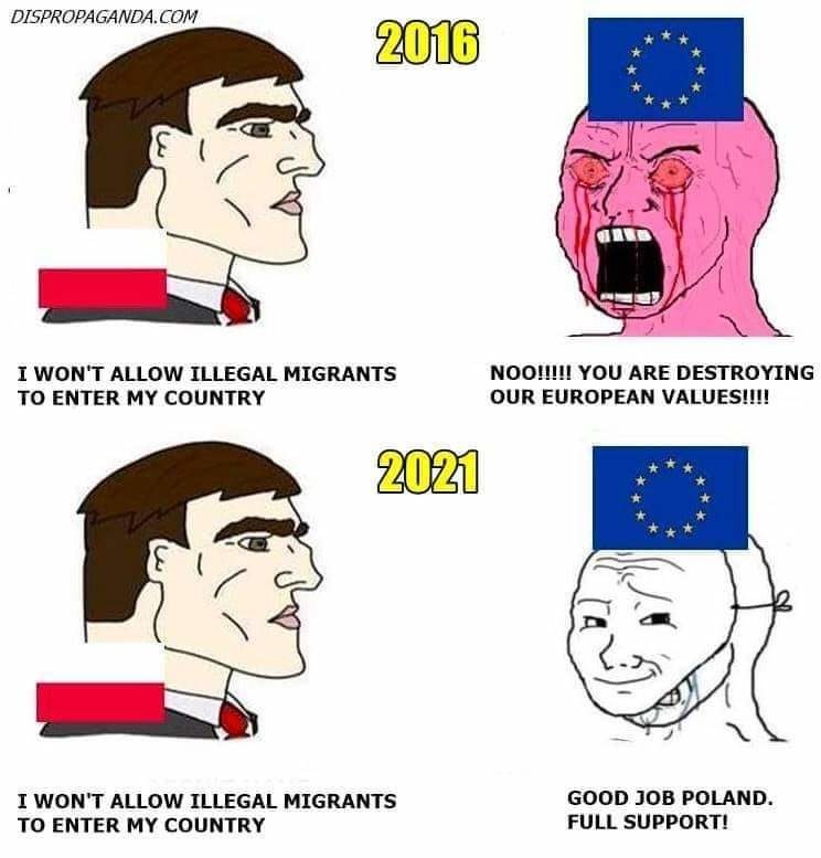 EU right now - meme