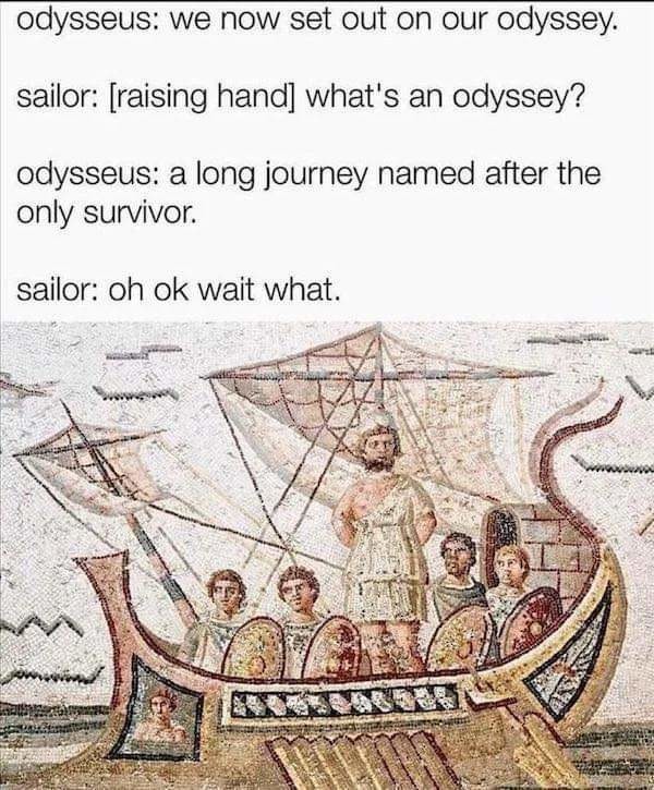 Based Odysseus - meme