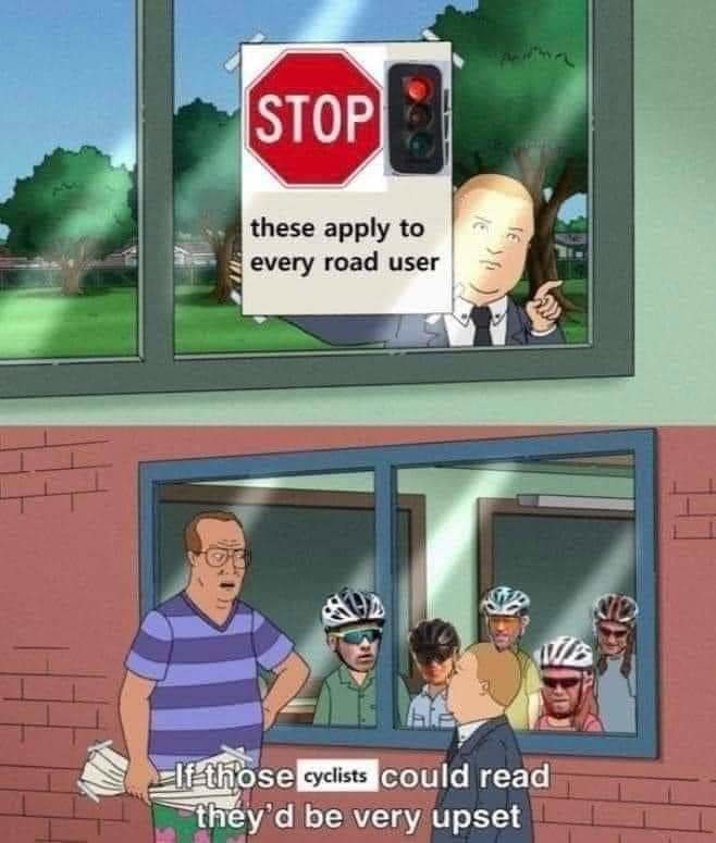 cyclist meme