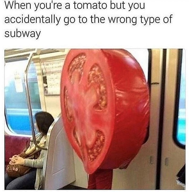 Cursed tomato - meme