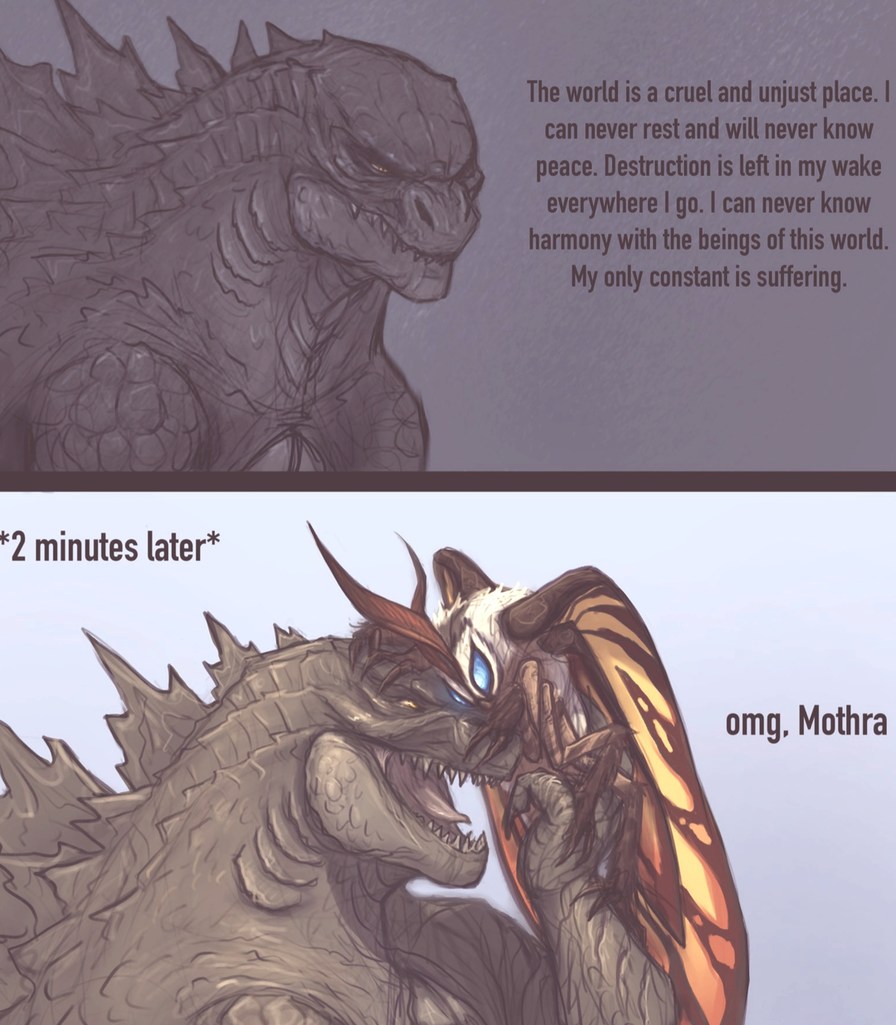 Just Kaiju things - meme