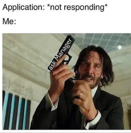 Task manager - meme