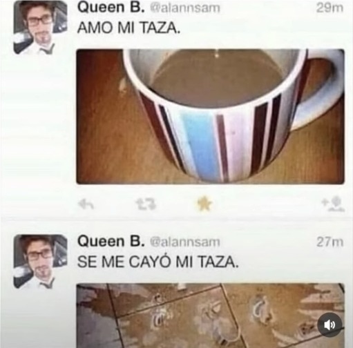Amo mi taza - meme