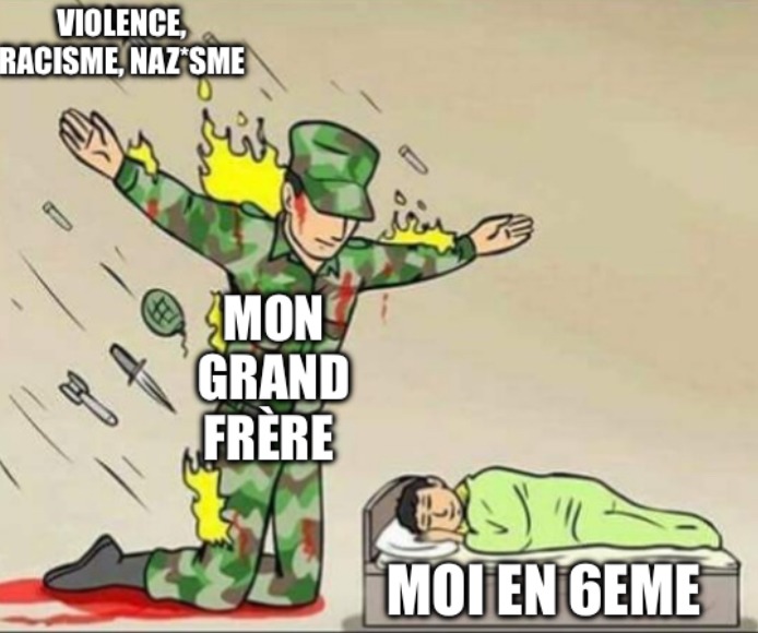 Il nous a tous sauvés - meme