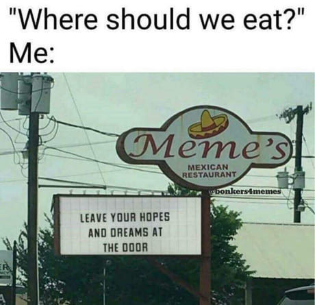 amazing food - meme