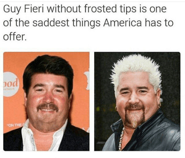 The Sacred Frosty Tips - meme