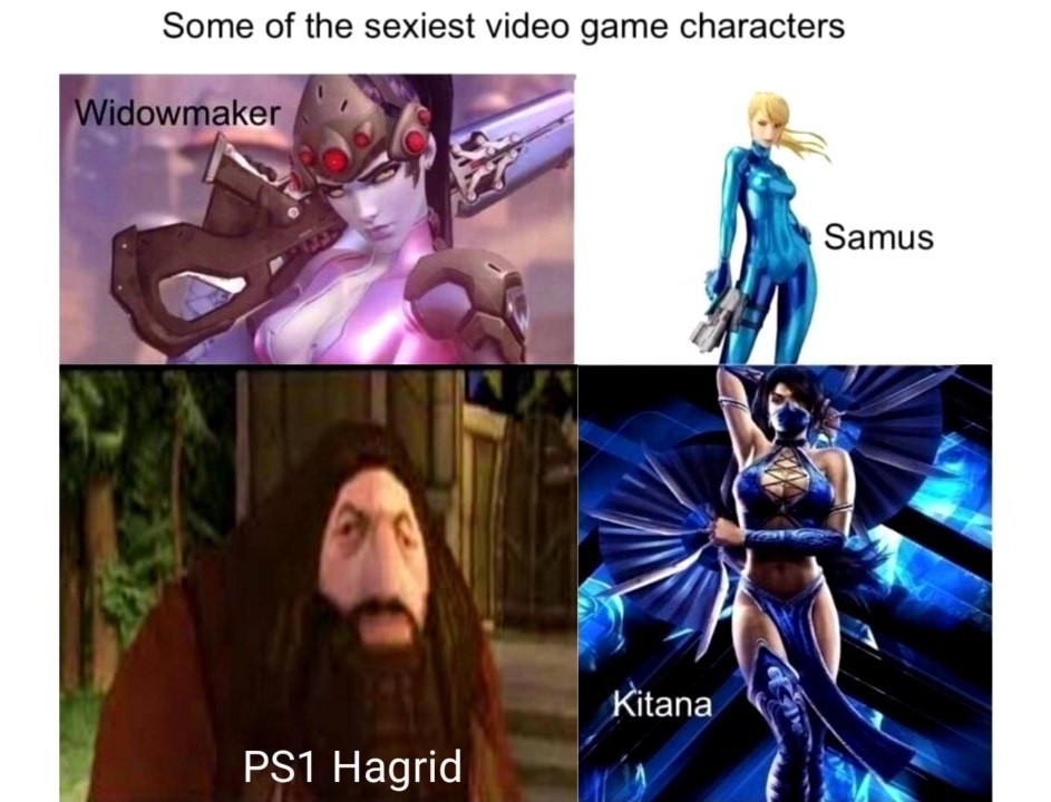 Hagrid is sexy AF - meme