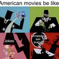 American movies be like