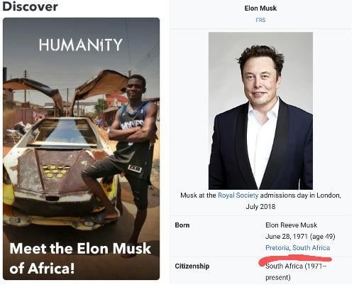 African Elon Musk - meme