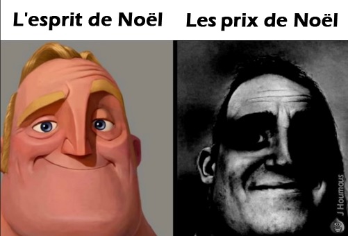 Augmentation des prix dans les supermarchés à l'approche des fêtes de Noël - meme