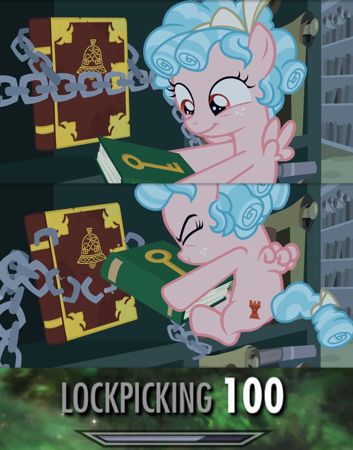 Lockpicking 100 - meme