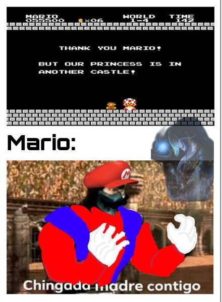 Mario deforme. - meme