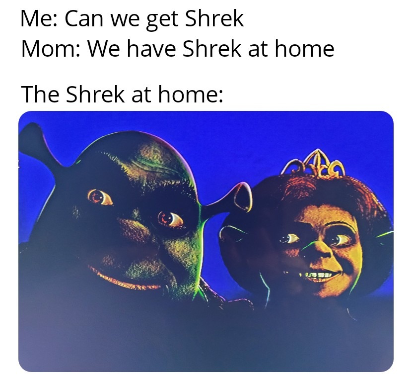 Dark Shrek - meme